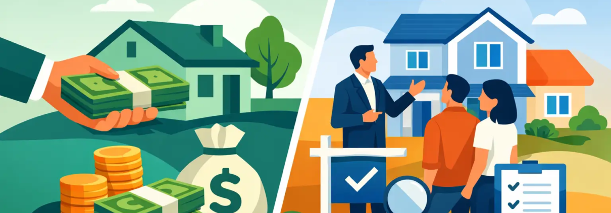 Cash Offer Versus Realtor Listing