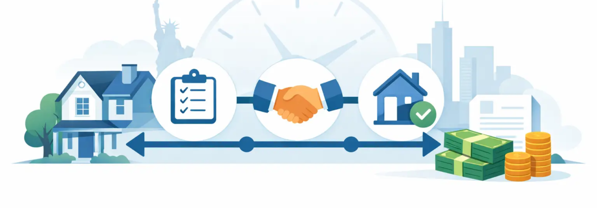 Cash Offer Timeline Explained for NY Sellers